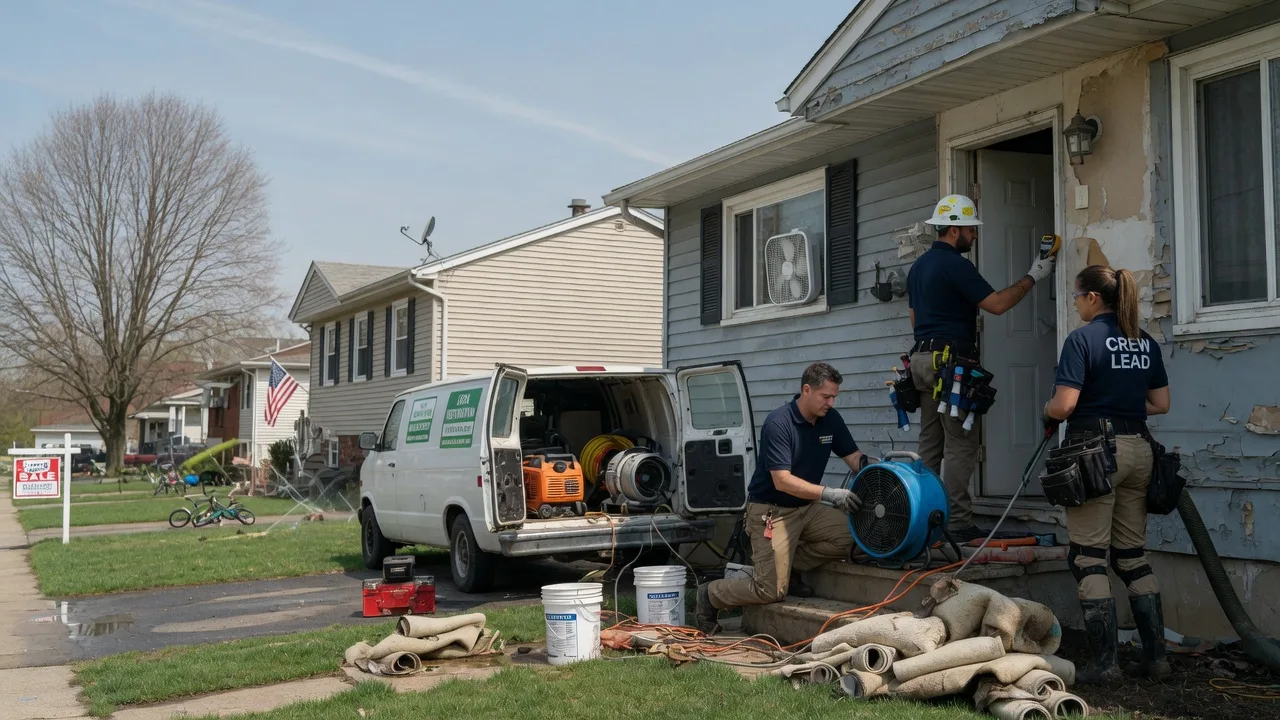 Flood Cleanup in Curtiss, WI near me