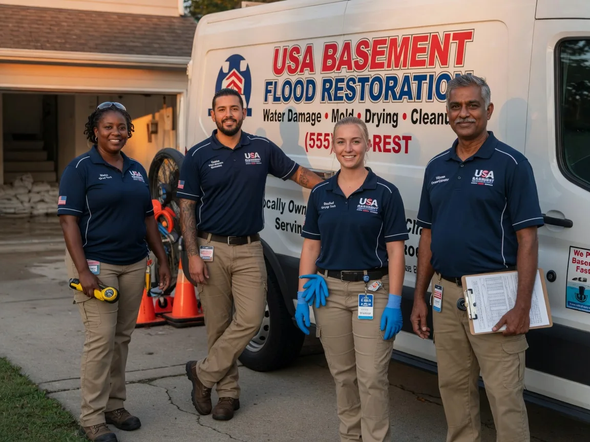 Basement Flood Cleanup company in Curtiss, WI