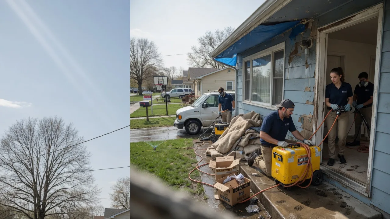 Basement Flood Cleanup in Curtiss, WI near me
